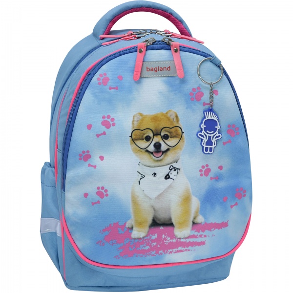 Рюкзак школьный Bagland Butterfly Spitz голубой (56566 суб.1242)
