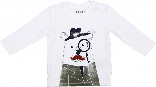 Свитшот для мальчика Blue Seven р.80 белый 977606 X * 98 