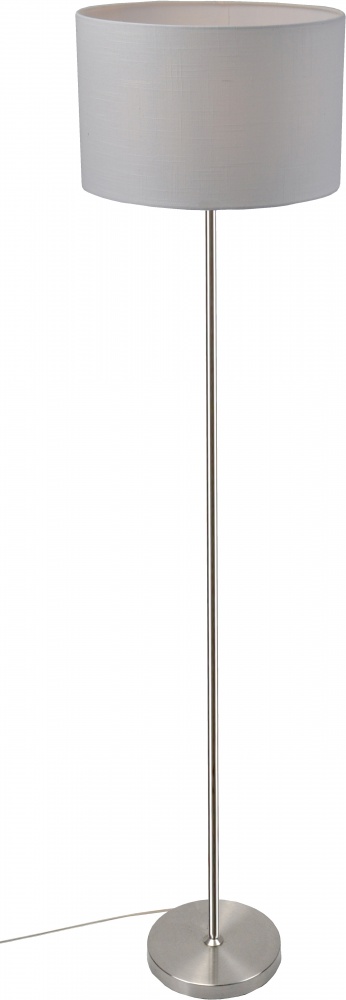 Торшер Sensio Glendale 40 Вт E27 никель/белый ALB-F00902-E