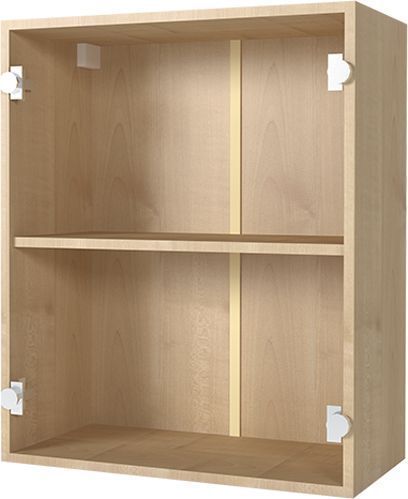 Шкаф верхний распашная 600x720x300 мм клен 