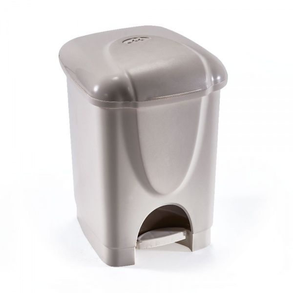 Відро для сміття Mazzei Відро для сміття із педаллю 6 л (40523430) 6 л світло-бежевий 5715 MZ