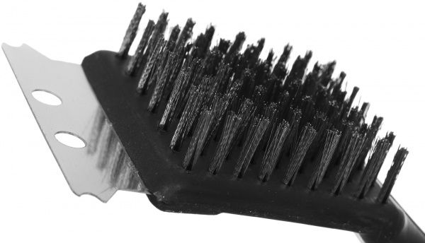 Скребок кухонный со щеткой 18 см Fackelmann