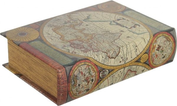 Шкатулка-книга Колумб 19х7х27 см