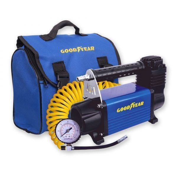 Компресcор автомобильный Goodyear GY-50L питание от АКБ со съемным шлангом
