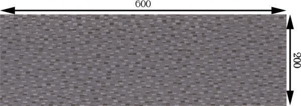 Плитка Emigres Детройт грис 20x60 