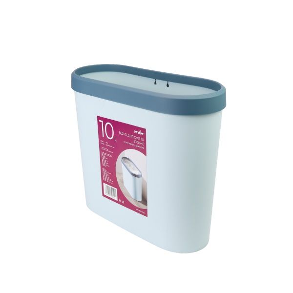 Відро MVM Bin-08 Blue 10 л блакитний BIN-08 10L BLUE