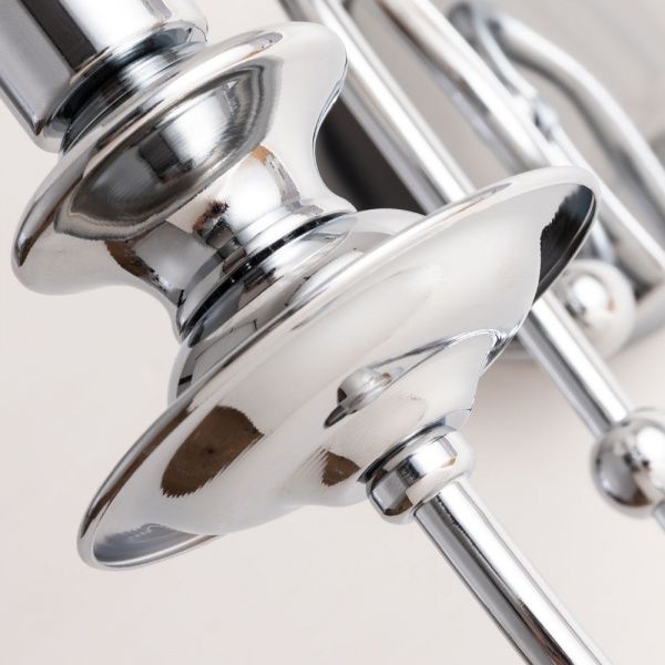 Бра Arte Lamp 1x60 Вт E14 белый/хром A1316AP-1CC 