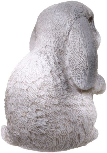 Фигура садовая в форме кролика 15x9 см в ассортименте