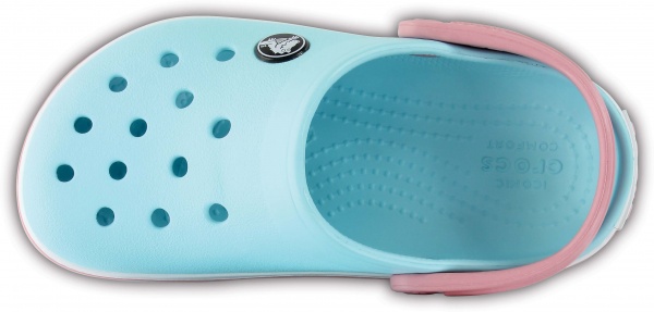 Сабо Crocs CROCBAND CLOG K 204537 204537-4S3 р.33-34 белый