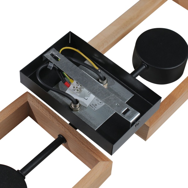 Люстра потолочная Светкомплект CADRE 2xGX53 черный 