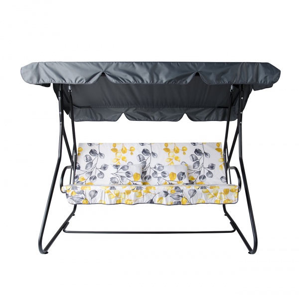 Качели с навесом Vitan Релакс Листья акварель 1710x2100x1470 мм 