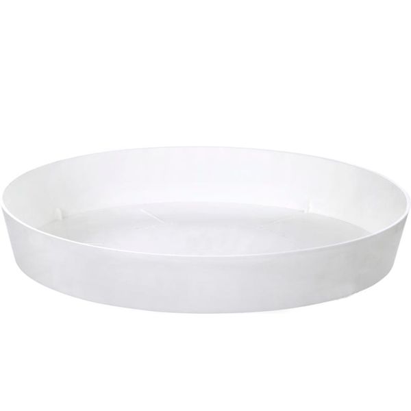 Поддон пластиковый Plastiken Plato TES 8724 круглый белый 