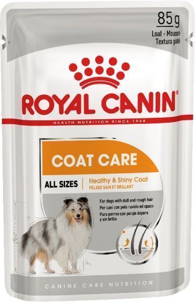 Консерва Royal Canin для собак COAT BEAUTY LOAF (Ол Сайзес Коат Кер), пауч, 85 г