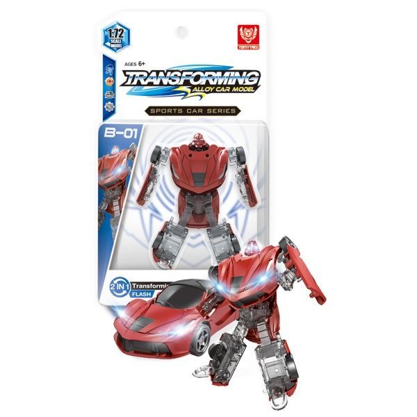 Іграшка-трансформер TomyTaku Transforming alloy car model в асортименті BB990-A1 
