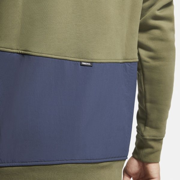 Джемпер Nike M NK FC FLEECE HOODIE CV1490-222 р. XL коричневий