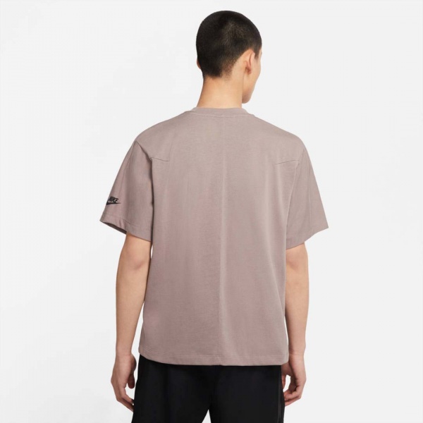 Футболка Nike M NSW PE SS KNIT TOP DA0797-229 р.XL коричневий