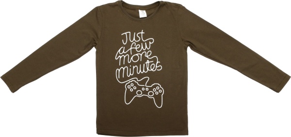 Реглан для хлопчика Luna Kids More minutes р.134 хакі 