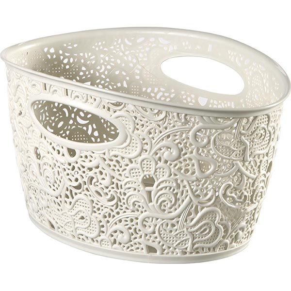 Корзина Curver Victoria кремовый 160x290x210 мм