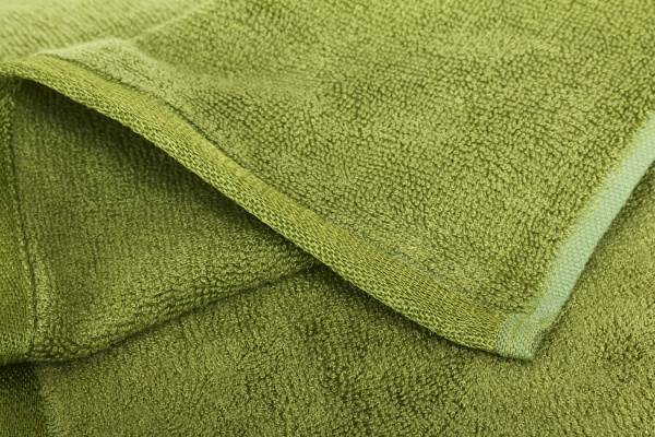 Рушник махровий Glossy 50x90 см оливковий Texpol 