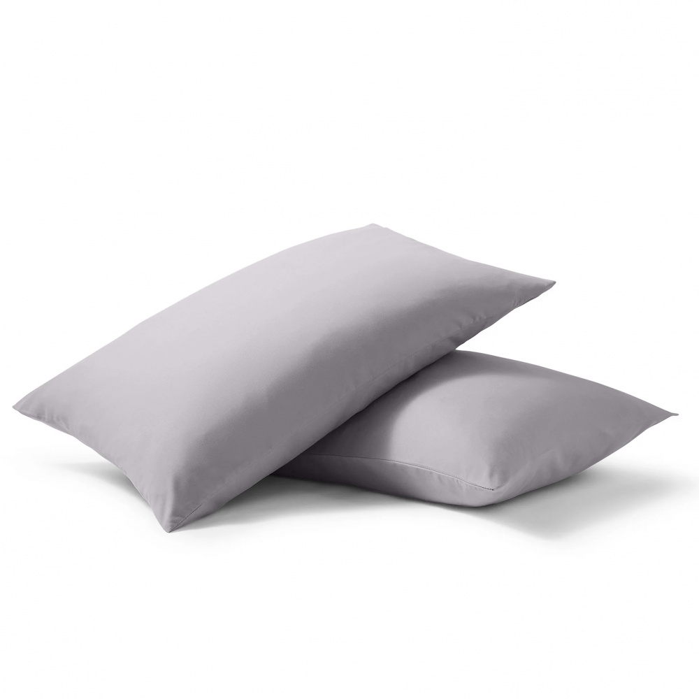 Наволочка Моно 50x70 см сизый