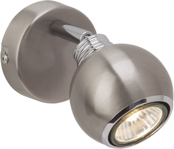 Спот Brilliant Ina HK17666S77 LED 1x3 Вт матовый хром