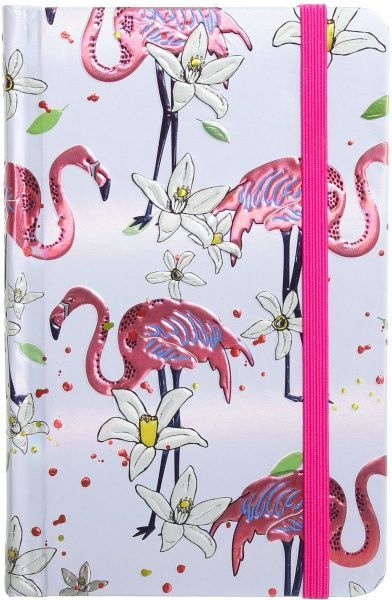 Книга для нотаток Фламінго 3Д ефект А6 96 аркушів