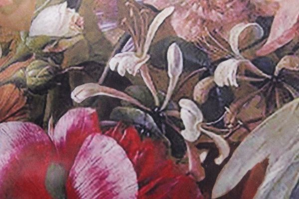 Подушка декоративная Велюр Rosalie 50x50 см желтый с принтом La Nuit 