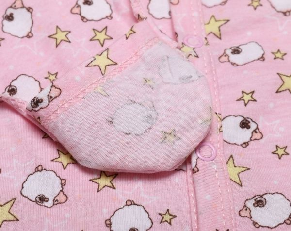 Комбинезон для девочки Фламинго р.62 розовый 