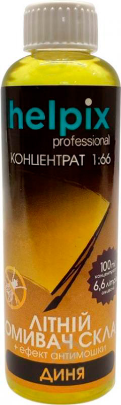 Омыватель стекла Helpix концентрат 1:66 дыня лето 0,1л 