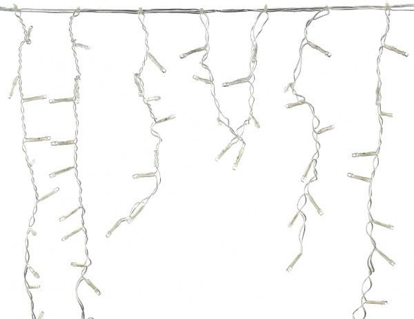 Электрогирлянда-штора внутренняя встроенный светодиод (LED) 600 ламп 4м белые и тепло-белые огни