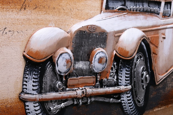 Картина Ретро кар 150x50 см F711A 