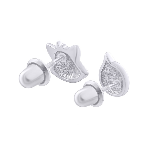 Серьги UMa&UMi Лисичка с хвостиком