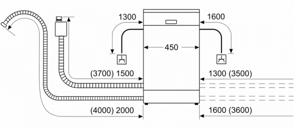 Вбудовувана посудомийна машина Bosch SPV2XMX01K