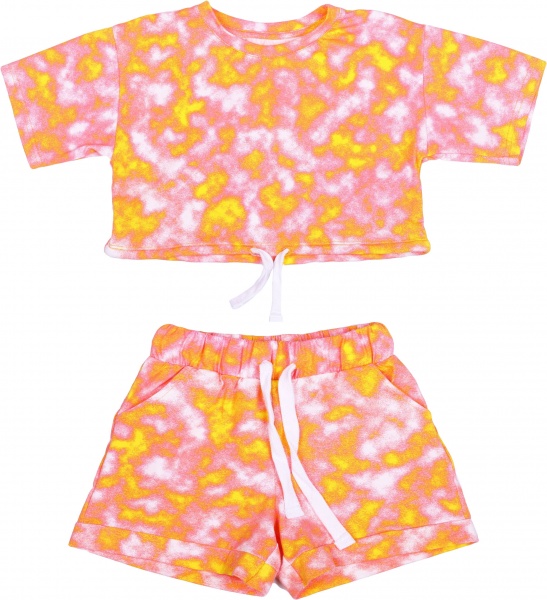 Комплект белья для девочек KOSTA 1214-8 р.134 оранжевый 