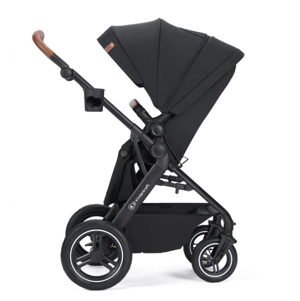 Коляска 3 в 1 Kinderkraft B-Tour Deep Black KSBTOU00BLK3000 