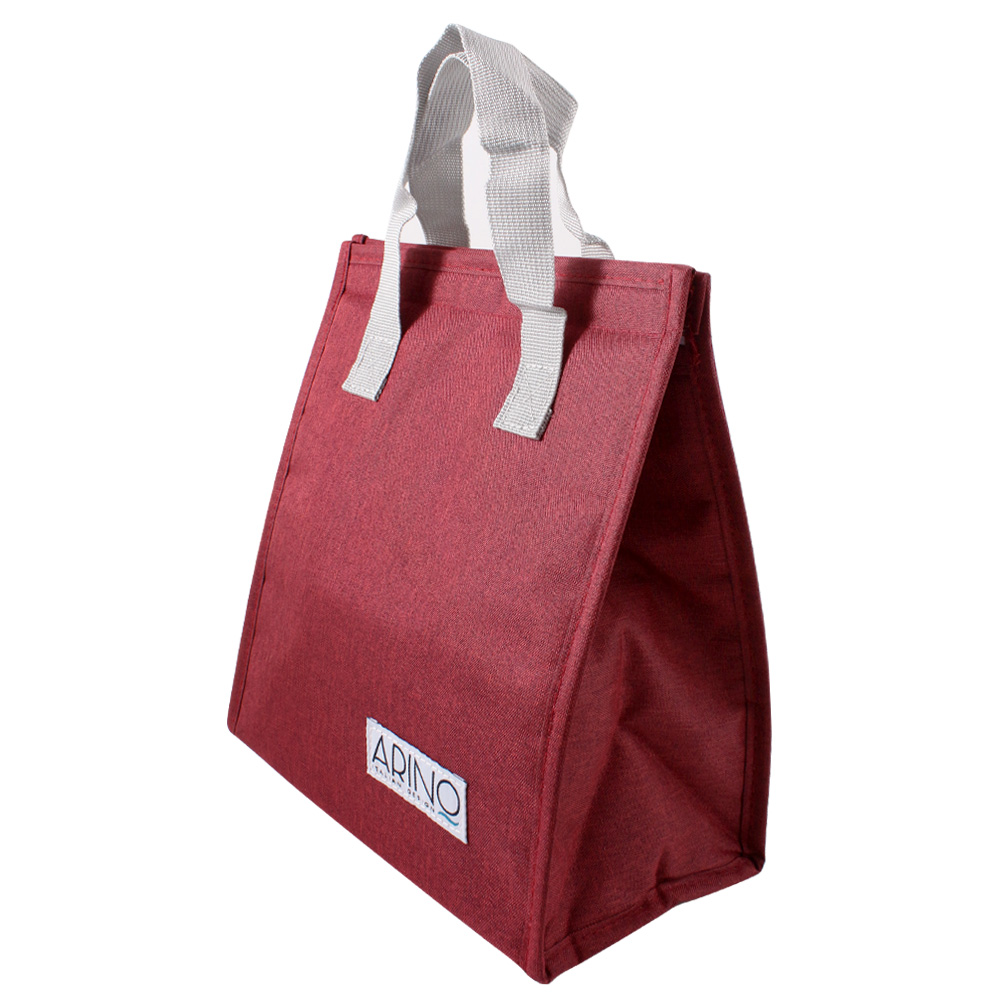 Термосумка Arino 4 литра 225*135*255 бордовая