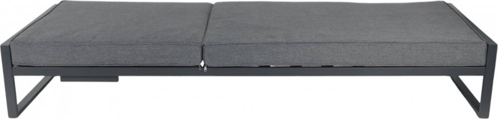 Шезлонг Indigo EPR-250409 75x210 см графіт