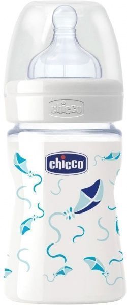 Пляшка Chicco Well-Being 150 мл для хлопчика
