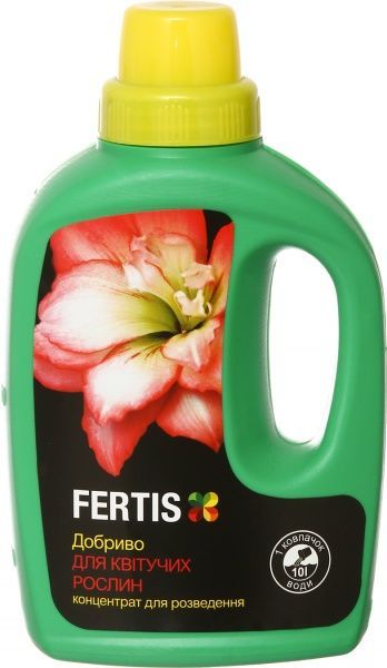 Добриво мінеральне Arvi Fertis для квітучих рослин 0,5 л