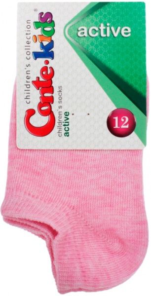 Шкарпетки дитячі Conte-Kids ACTIVE 000 17С-63СП р.12 світло-рожевий 