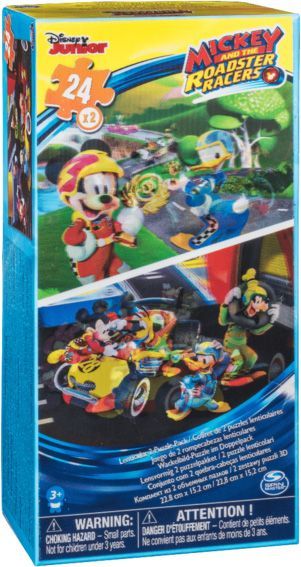 Пазлы Spin Master 2 в 1 Микки