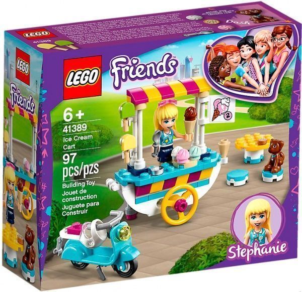 Конструктор LEGO Friends Візок з морозивом 41389