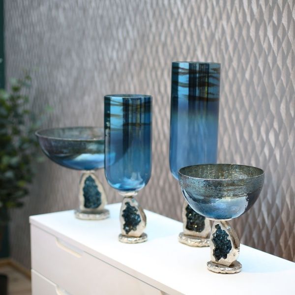 Фруктовниця синій 31х35 см PANACHE