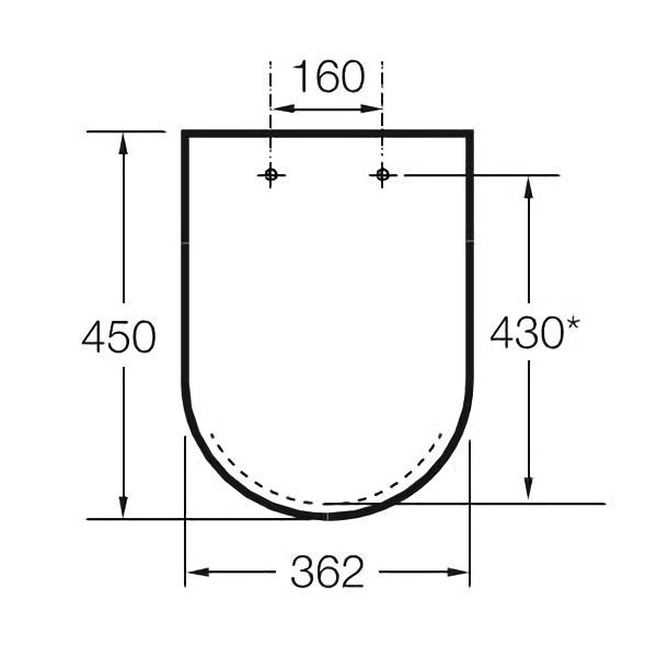 Сидіння для унітаза ROCA Meridian Soft-Close A8012AC00B