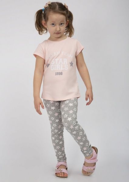 Лосини для дівчаток Luna Kids Stars №0028/16055 р.92-98 сірий 