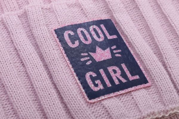 Шапочка дитяча для дівчинки Kraft+ 2560 р.52 бузковий 