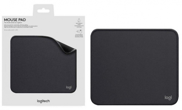 Ігровий килимок Logitech Mouse Pad Studio Graphite (956-000049) 