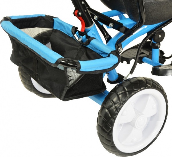 Велосипед-коляска 3х колісний Kidzmotion Tobi Junior блакитний 115001/blue 