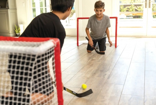 Ворота SKLZ Pro Mini Хоккей комплект красный 