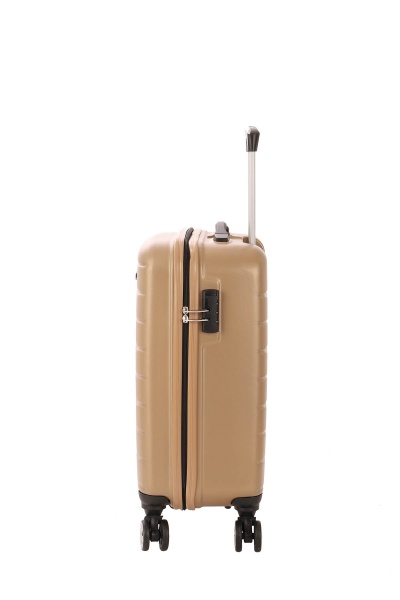 Чемодан 42 л бежевый MCS V344 на 4 колесах S 20